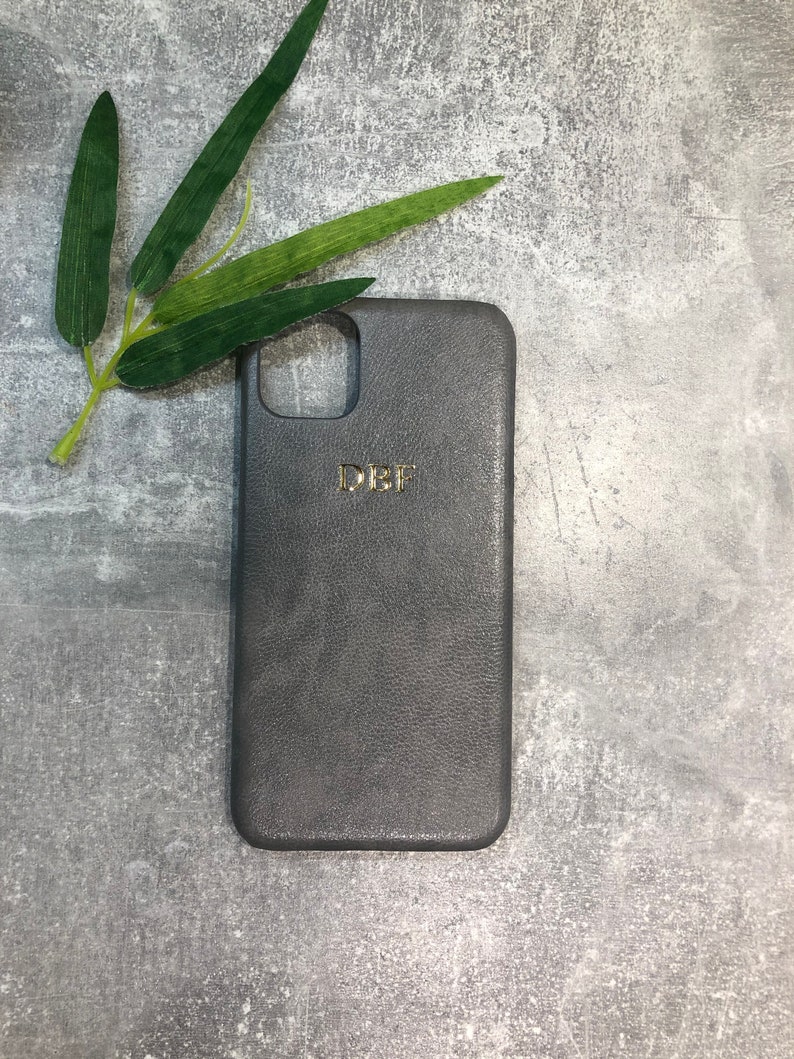 Iphone 11 Pro Max PU Leather Phone Case Personalised With Name Etsy UK