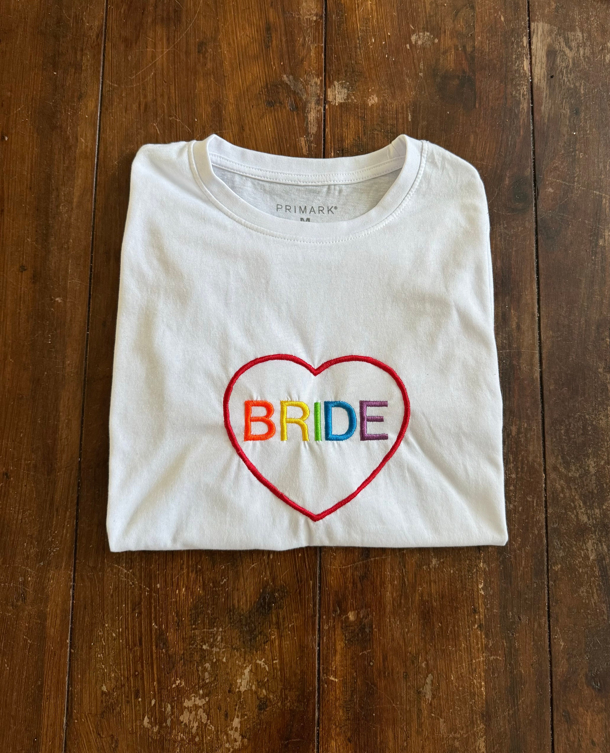 bride squad t shirts primark