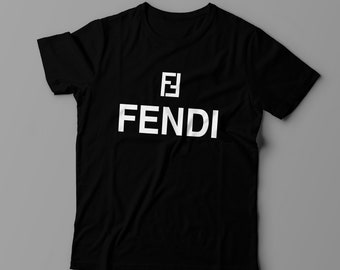 mens black fendi t shirt