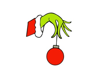 Download Grinch hand svg | Etsy