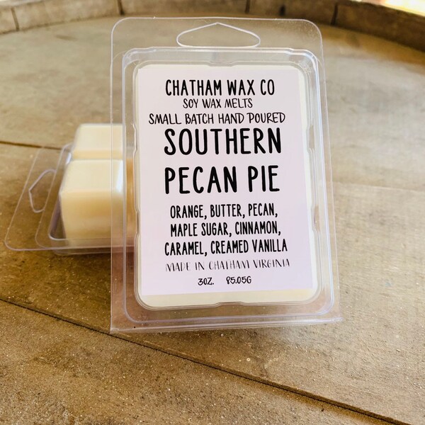 Southern Pecan Pie Soy Wax Melt