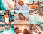 5 Lightroom Mobile Presets - Paradise - Best for Travel Lifestyle Instagram Blogger Photos Filters Lightroom Presets Mobile