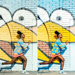 black woman run Luts presets