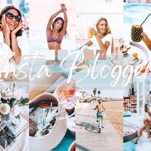 10 Instagram Blogger Mobile Popular Lightroom Presets