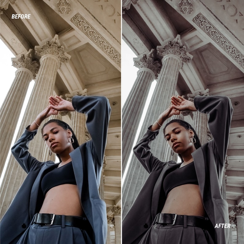 Black skin Video Luts