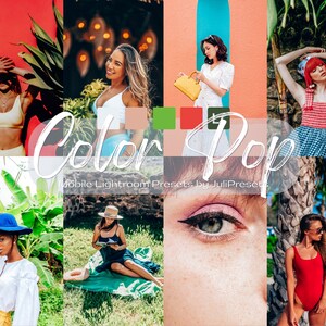 Color Pop Lightroom Mobile Presets