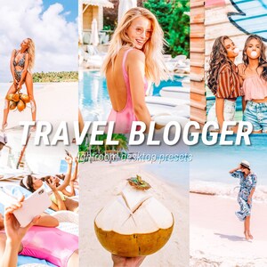 Travel Blogger Mobile Lightroom Presets