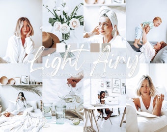 Light  Airy Lightroom Mobile Presets