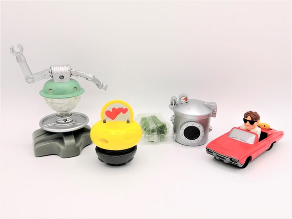 New In Pkg Mcdonald S Disney Flubber Happy Meal Toy Mobile Figurine Fast Food Cereal Premiums Aidinsalih Toys Hobbies