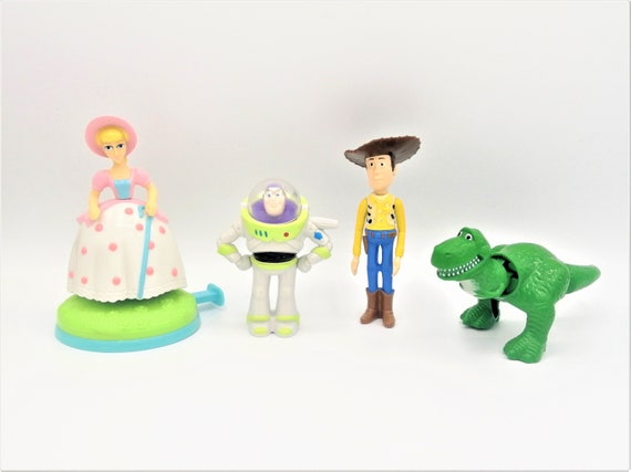 Toy Story Set Of 4 1996 Mcdonald S Happy Meal Disney Etsy