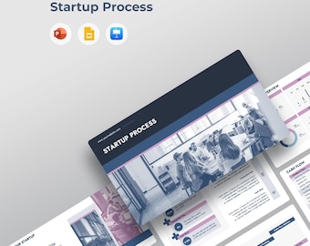 Startup Process & Business Launch Presentation Template | PPT PowerPoint, Google Slides, Keynote