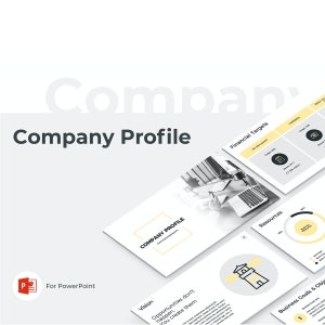 Company Profile - Corporate Business & Marketing Proposal | Annual Report | PPT Slides | Pitch | PowerPoint Presentation Template