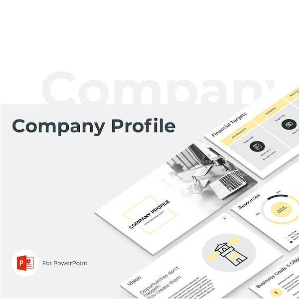 Company Profile PowerPoint Presentation Template