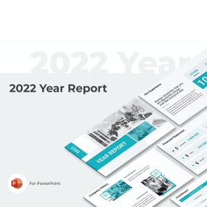 Annual Year Report | Company Profile PowerPoint Presentation Template