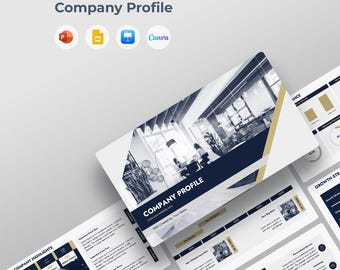 Company Profile Presentation Template | Canva, PowerPoint, Google Slides, Keynote