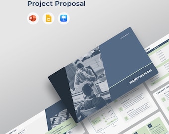 Project Proposal Presentation Template | Consulting & Client Pitch Deck | PPT PowerPoint, Google Slides, Keynote