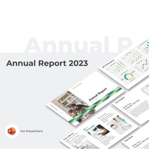 Annual Report  | Year Report  | Company Profile |  Corporate Statement PowerPoint Presentation Template