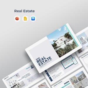 Modelo de apresentação para imóveis e investimentos imobiliários | PPT PowerPoint, Apresentações Google, Keynote