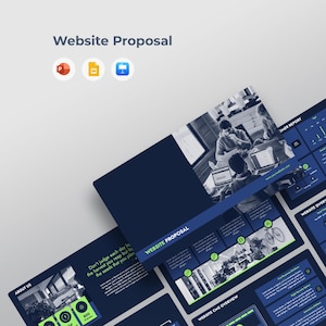 Professional Website Proposal & Client Pitch Deck | PPT PowerPoint, Google Slides, Keynote