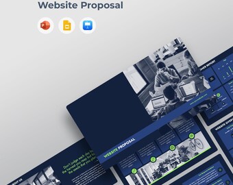 Professional Website Proposal & Client Pitch Deck | PPT PowerPoint, Google Slides, Keynote