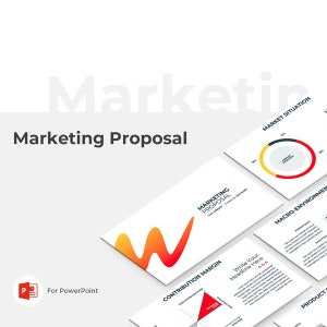 Marketing Proposal  | Plan & Report |  Strategy PowerPoint Presentation Template