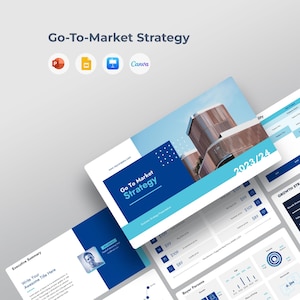 GTM Strategy Presentation Template | Product Launch Plan (Canva, PowerPoint, Keynote, Google Slides)