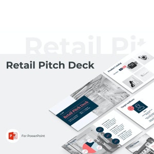 Pitch Deck Retail PowerPoint Presentation Template