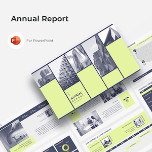 Annual Report | Year Report | Company Profile | Corporate PPT PowerPoint Presentation Template