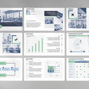 Communication Process Presentation Template | Business Model & Workflow Diagram | PowerPoint PPT, Keynote, Google Slides, Canva image 2