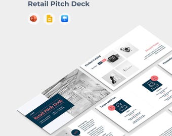 Retail Pitch Deck | Product Presentation Template | PowerPoint, Google Slides, Keynote