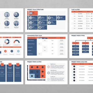 Project Plan Presentation Template | Comprehensive Project Management Deck | PPT PowerPoint, Google Slides, Keynote image 4