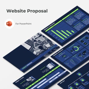 Website Proposal | Project Proposal PPT PowerPoint Presentation Template