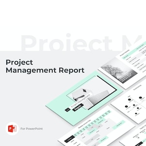 Project Management Report | Website Proposal | PM Statement | Planner PowerPoint Presentation Template