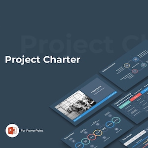 Project Charter Powerpoint Presentation Template | Project Management Report | PPT Slides