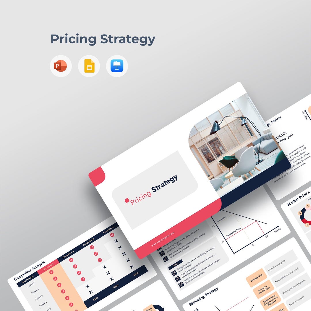 Pricing Strategy & Business Model Presentation Template | PPT ...