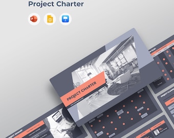 Project Charter | Project Management & Initiation Presentation Template | PPT PowerPoint, Google Slides, Keynote