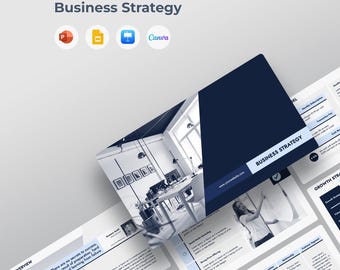 Business Strategy Presentation Template | PowerPoint, Keynote, Google Slides, Canva