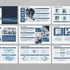 Business Plan Presentation Template | Pitch Deck for Startup & Investors | PowerPoint, Google Slides, Keynote image 2