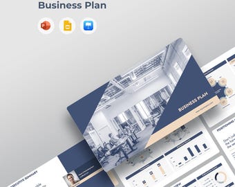 Business Plan Presentation Template | Startup Planning | PowerPoint, Google Slides, Keynote