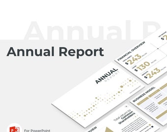 Annual Report PowerPoint Template