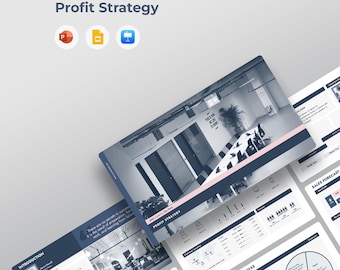 Profit Strategy Presentation Template | Financial Growth & Profitability Deck | PowerPoint PPT, Keynote, Google Slides