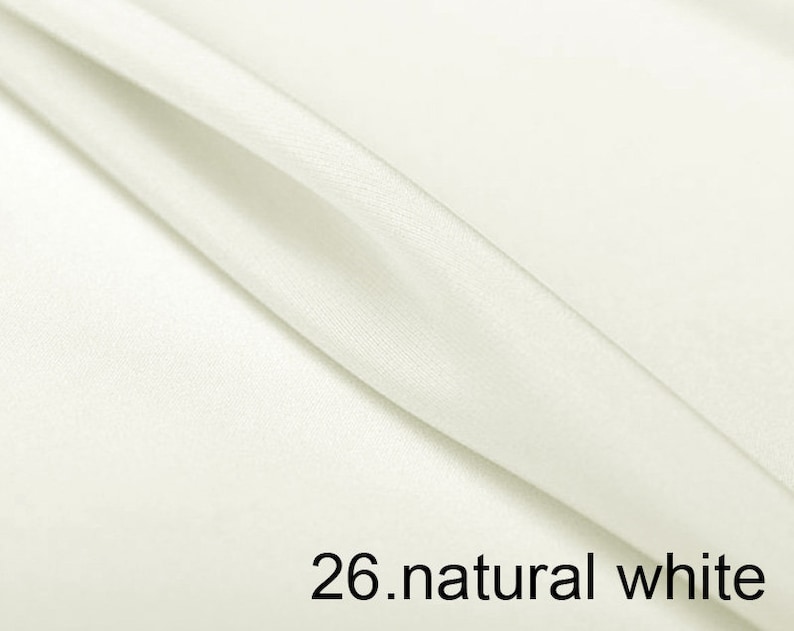 Silk Crepe De Chine Satin Back Pure Solid Fabric 45 - Etsy
