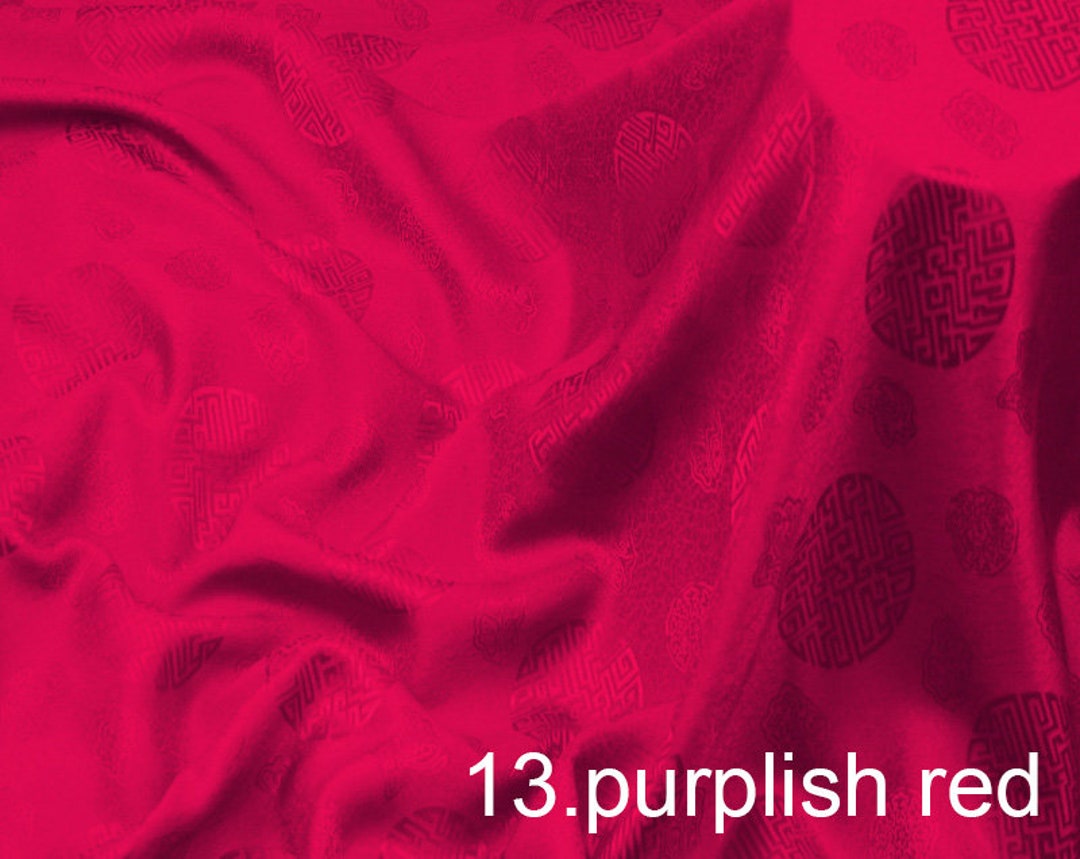 Silk Jacquard Fabric Solid Color 45