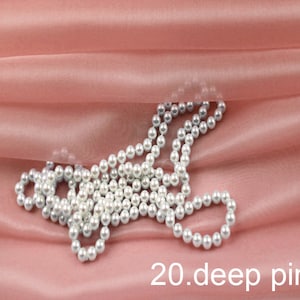 silk organza fabric pure solid color 42&quot; width NO.20 deep pink color sell by the yard for wedding dress DIY hand made
