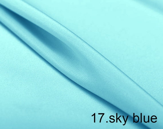 silk crepe de chine satin back pure solid fabric 45 width NO.20 deep pink color sell by the yard for dress pants shirts