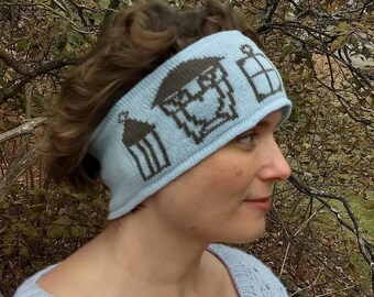 Wool Bryn Mawr Lantern Headband Class Colors Light Blue