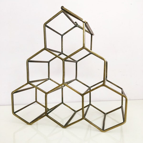 Gold Wine Rack Etsy UK