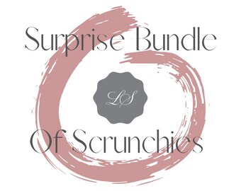 Lady Sarah surprise bundle set of 2 large scrunchies