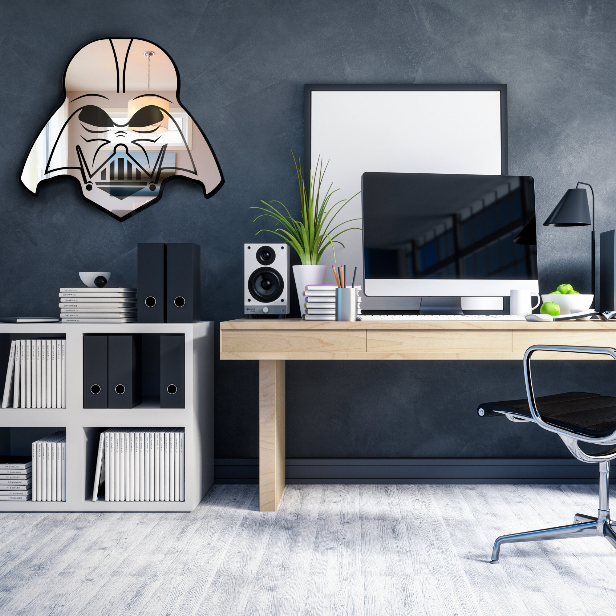 Wall Mirror Shaped Dart Fener, Star Wars, Star Wars, Christmas Gift