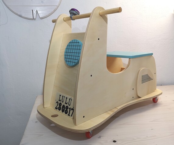 wooden toy iron